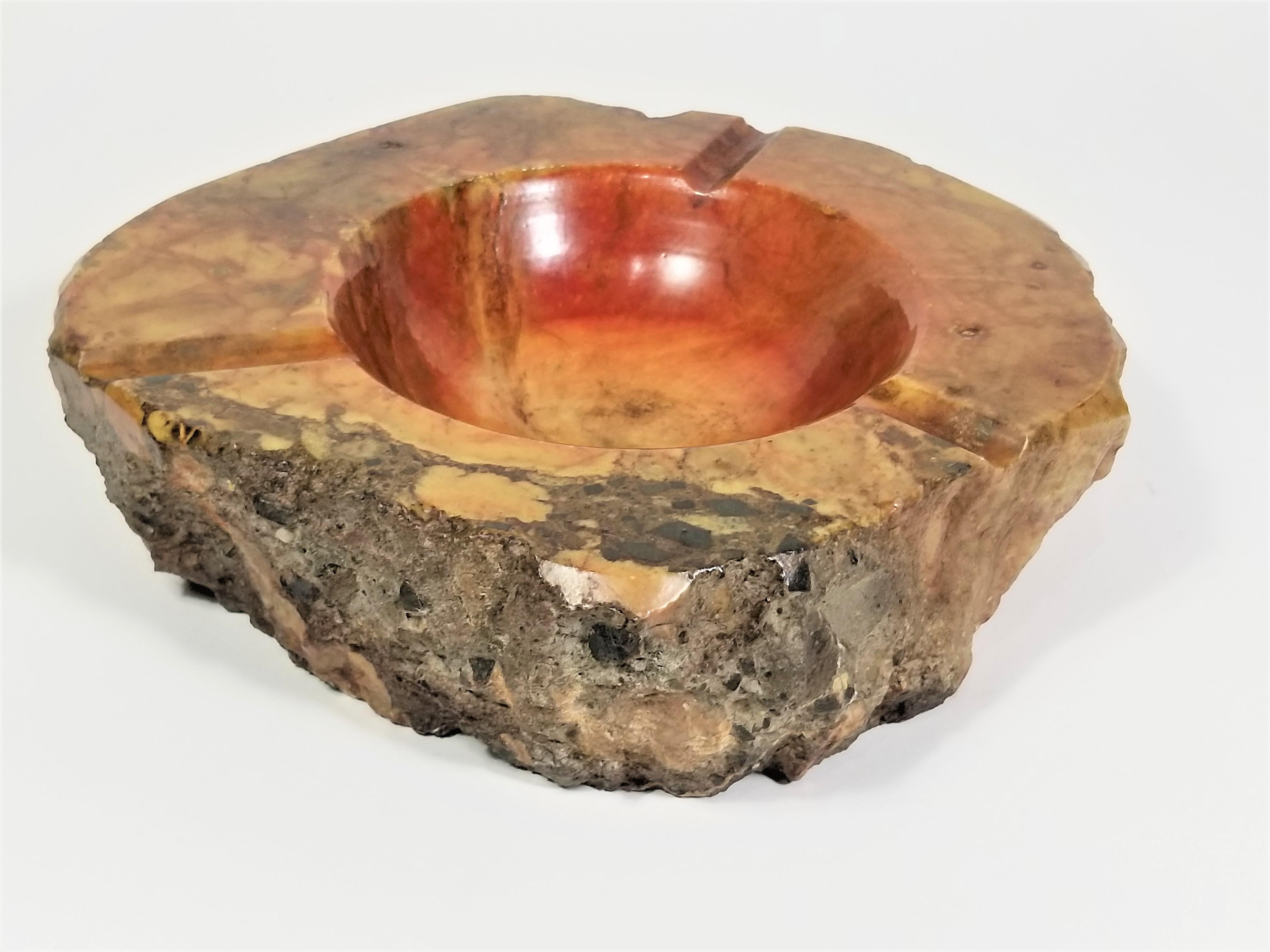 Italian Alabaster Ashtray Made in Italy For Sale 4