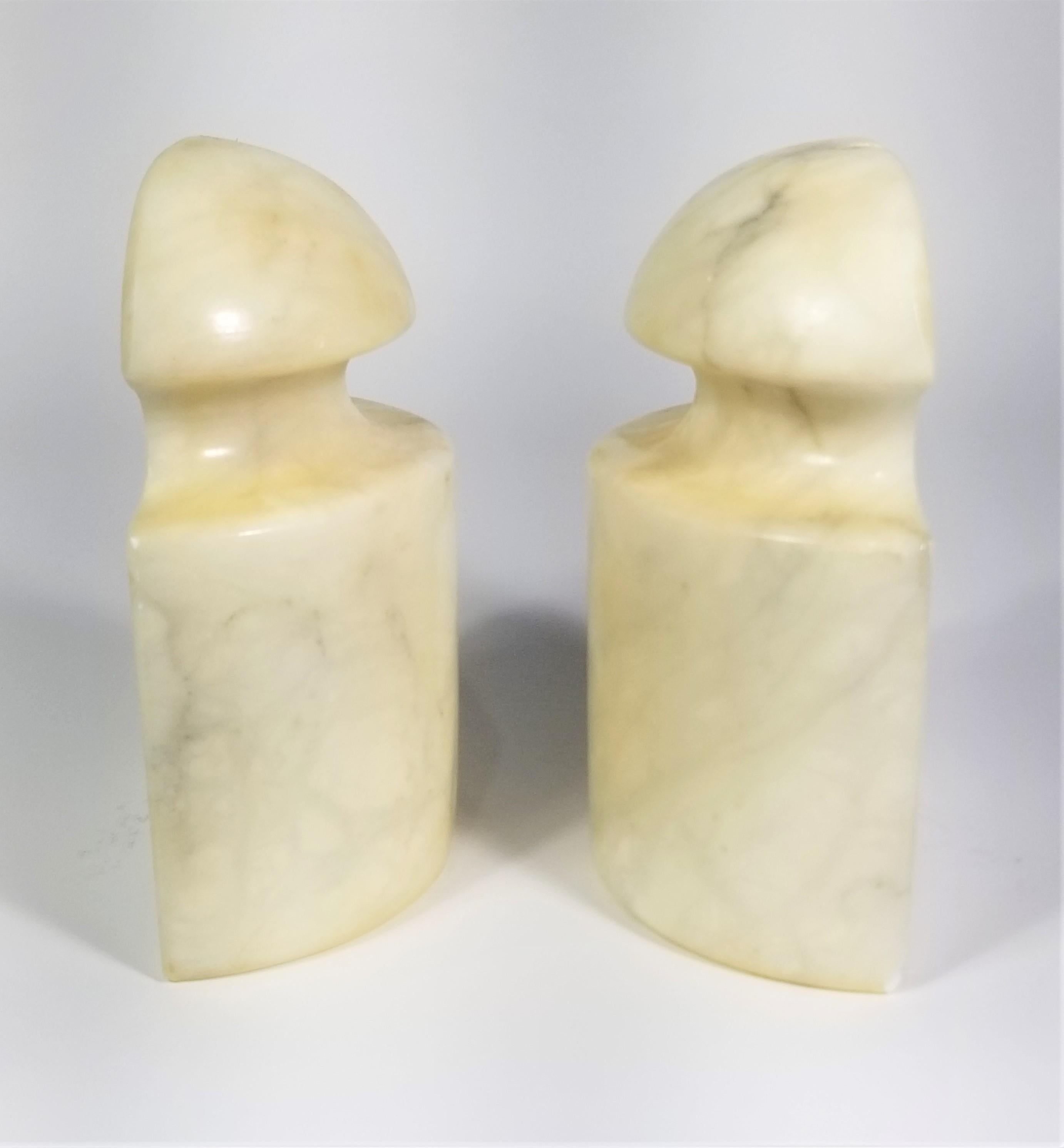 Italian Alabaster Bookends Made in Italy, Mid-Century  6