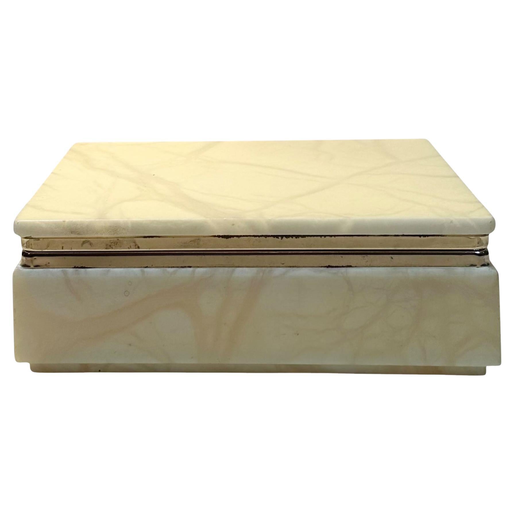 Italienische Alabaster-Box