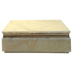 Caja de alabastro italiano