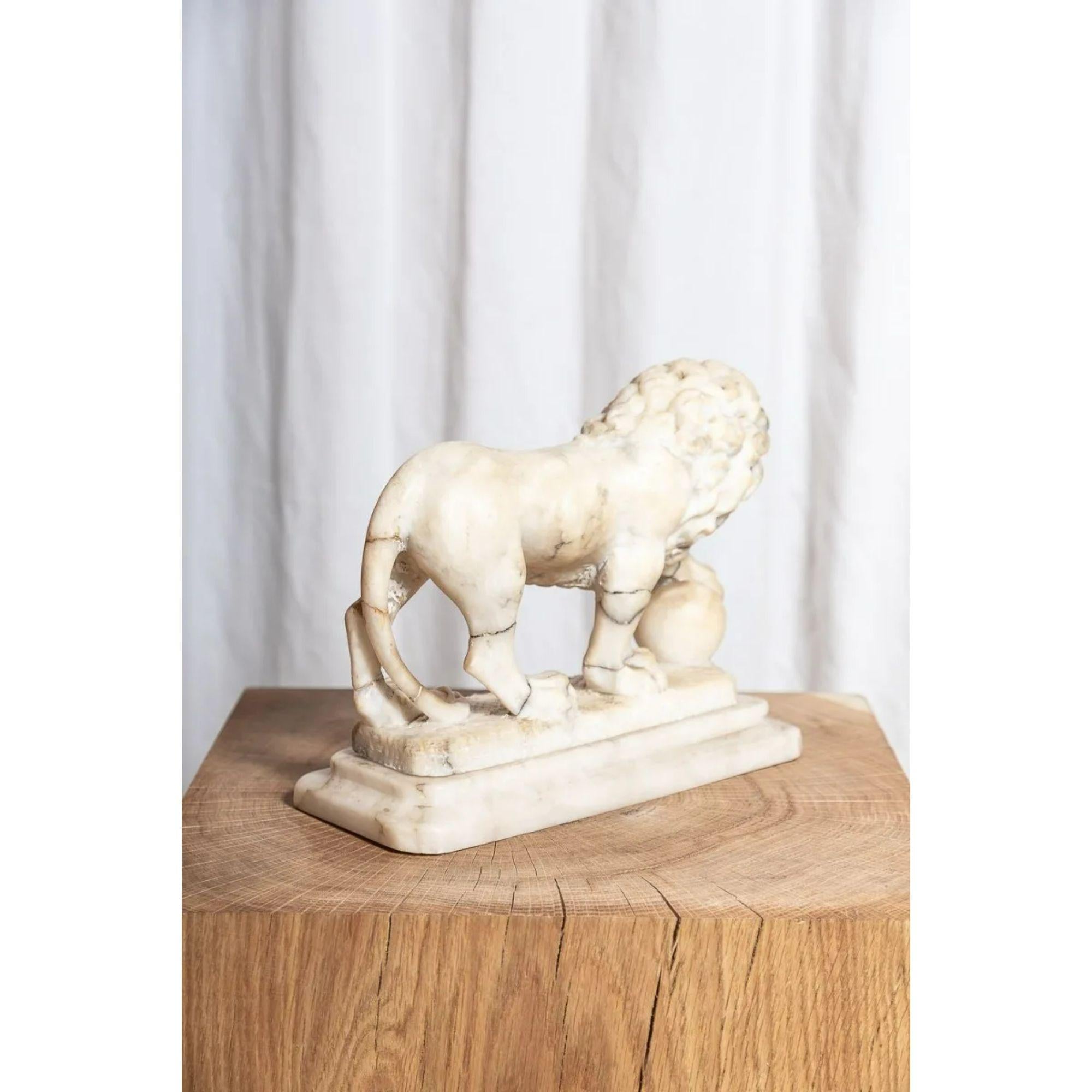 alabaster lion