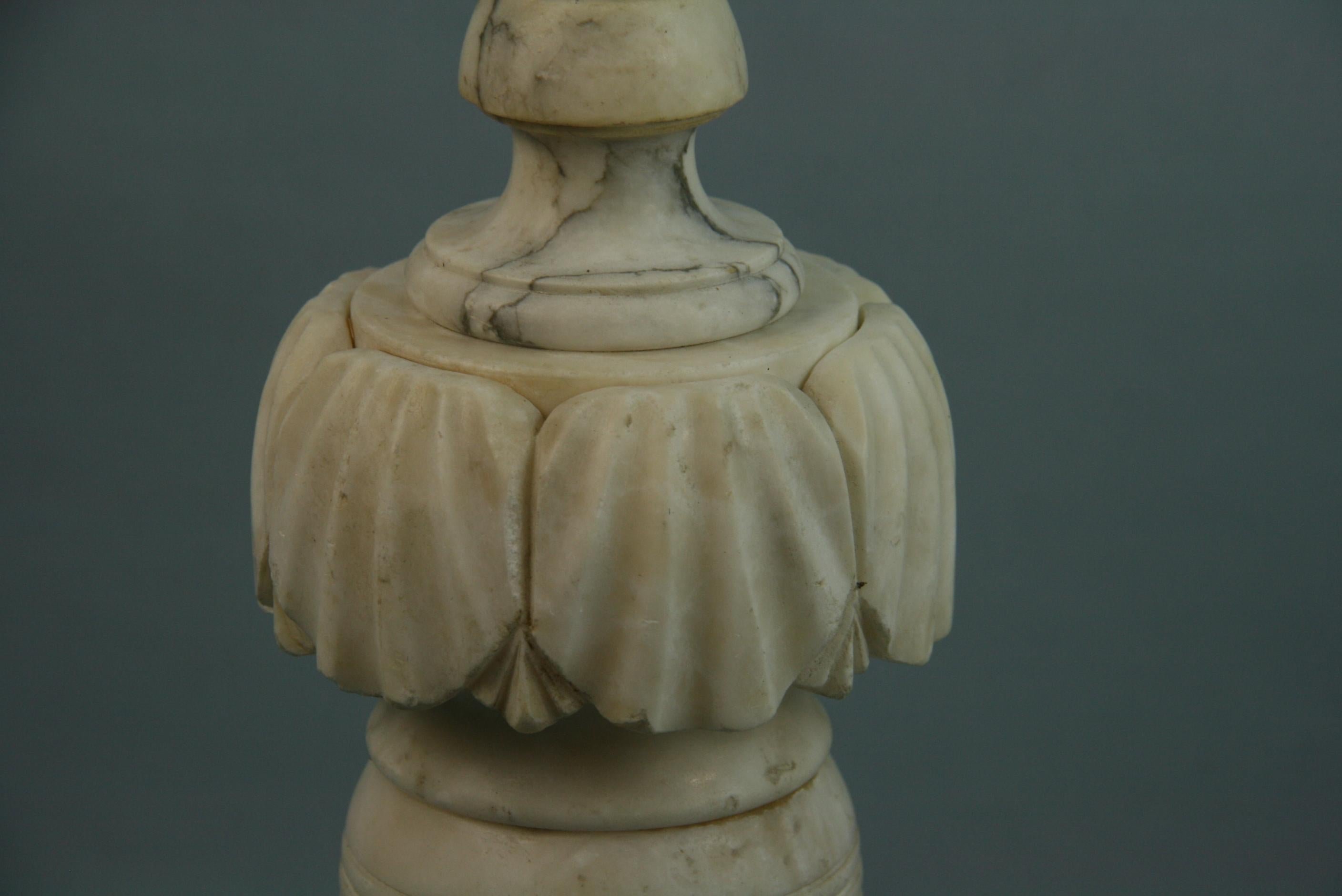 genuine alabaster hand carved in italy