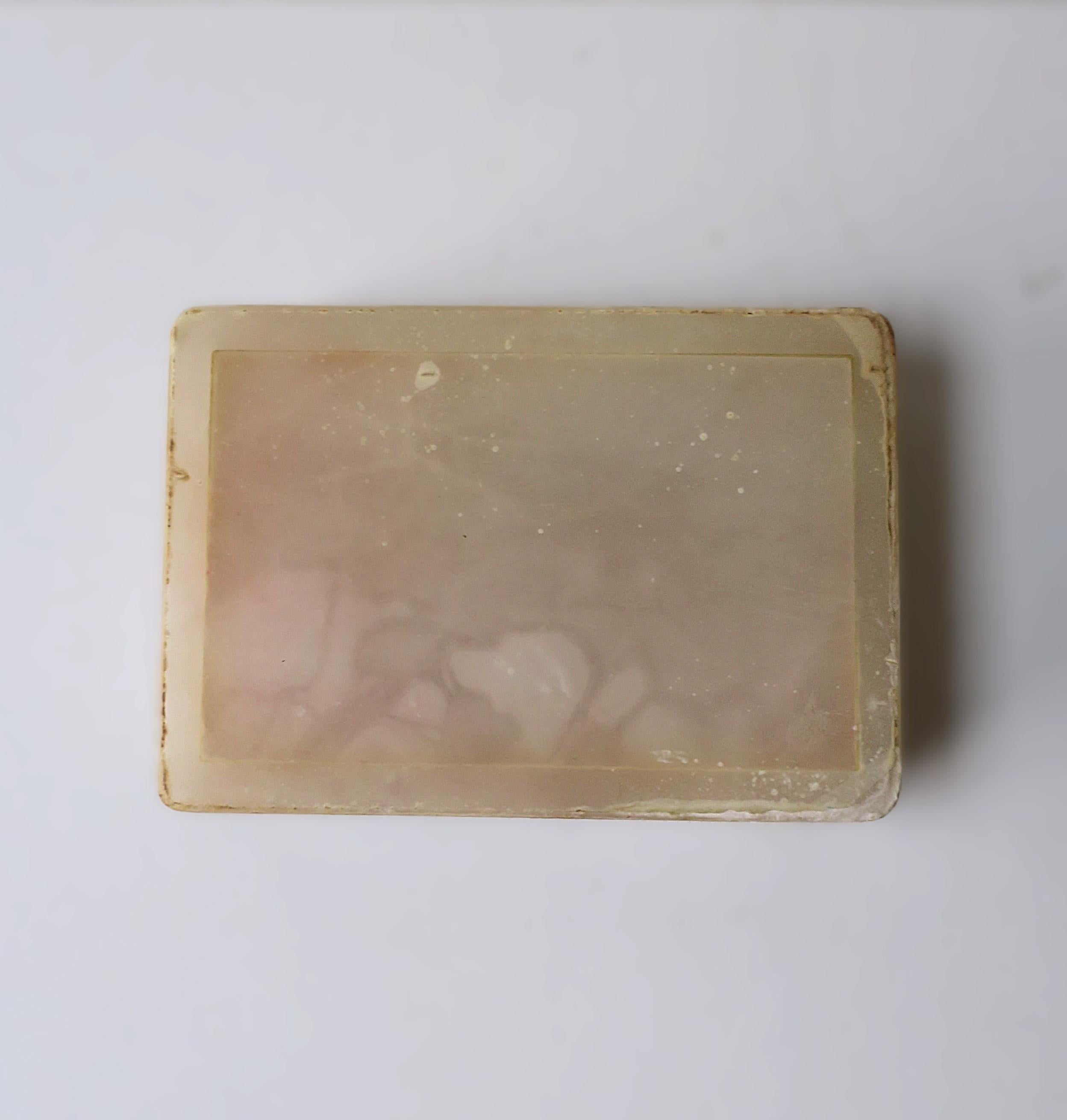 Italian Alabaster Marble Jewelry Box 10
