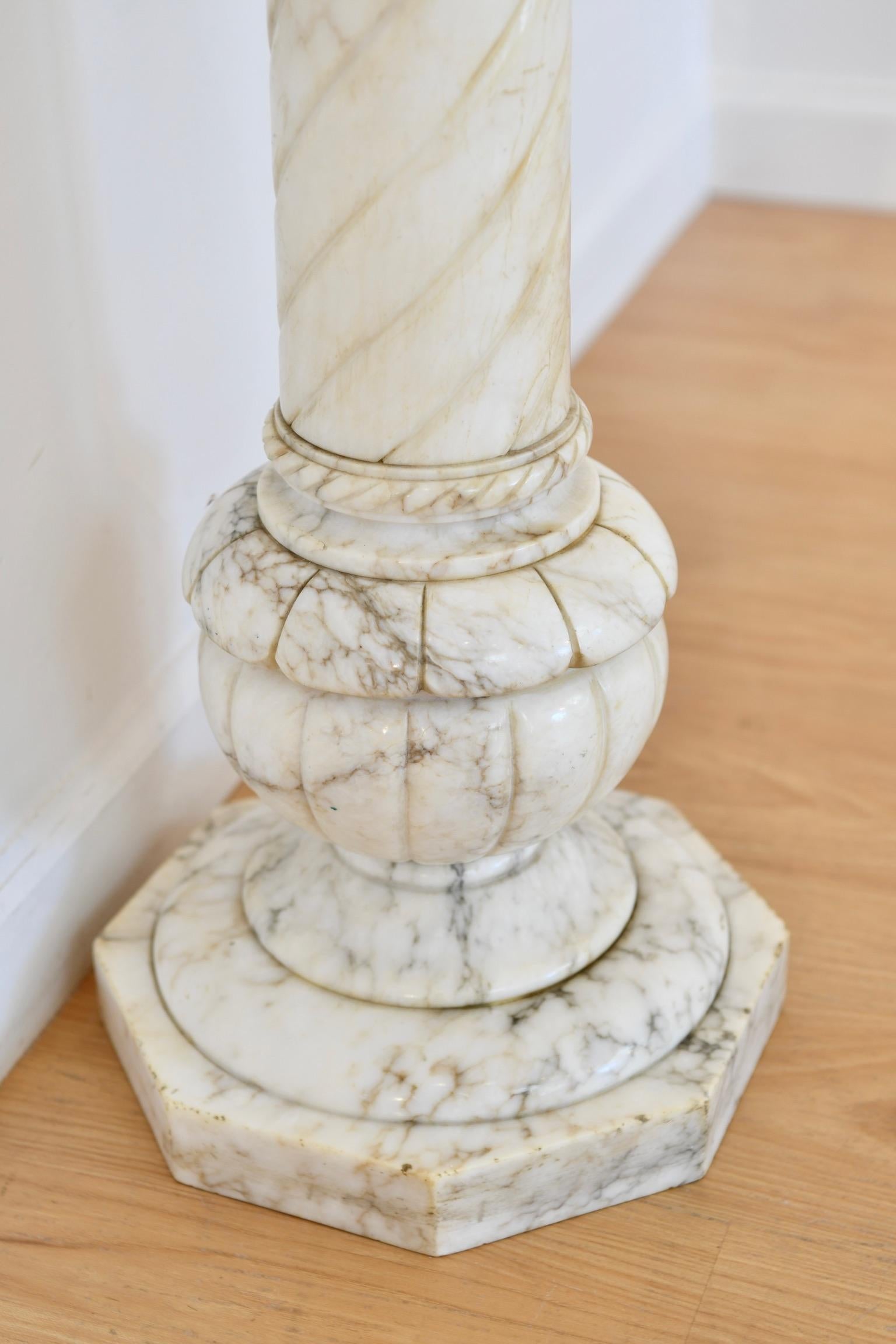 Italian Alabaster Pedestal 6