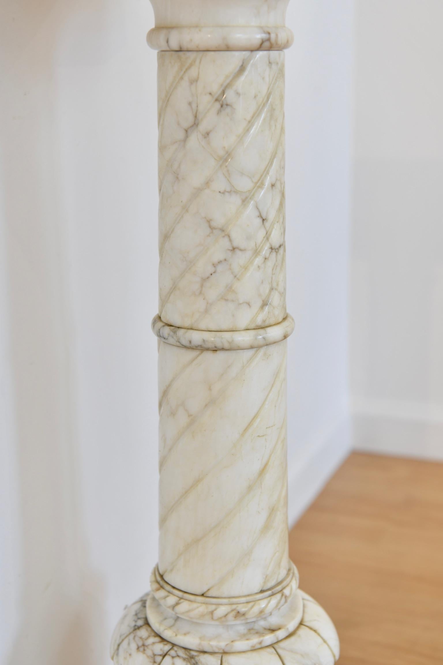 Italian Alabaster Pedestal 7