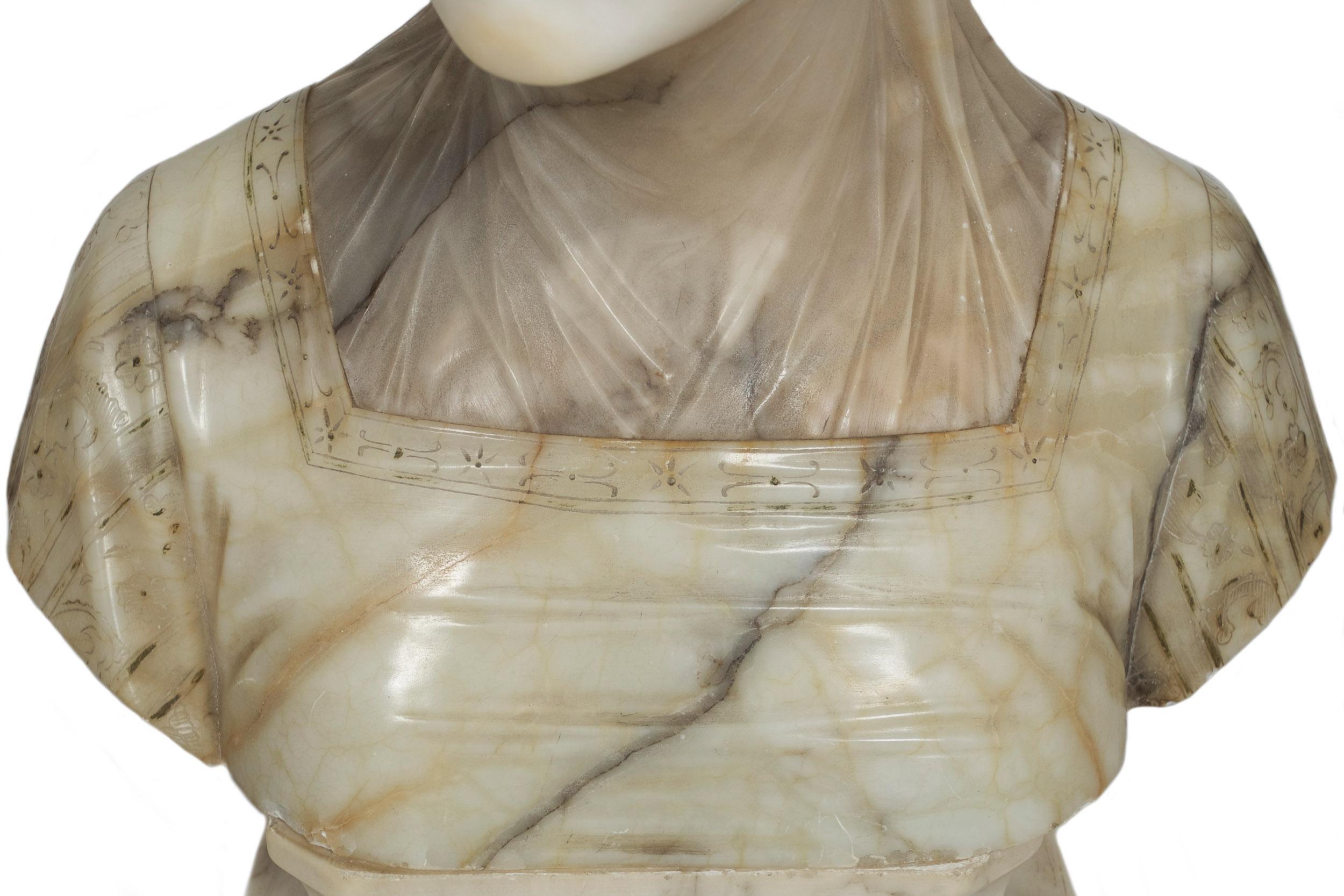 Italian Alabaster Sculpture 