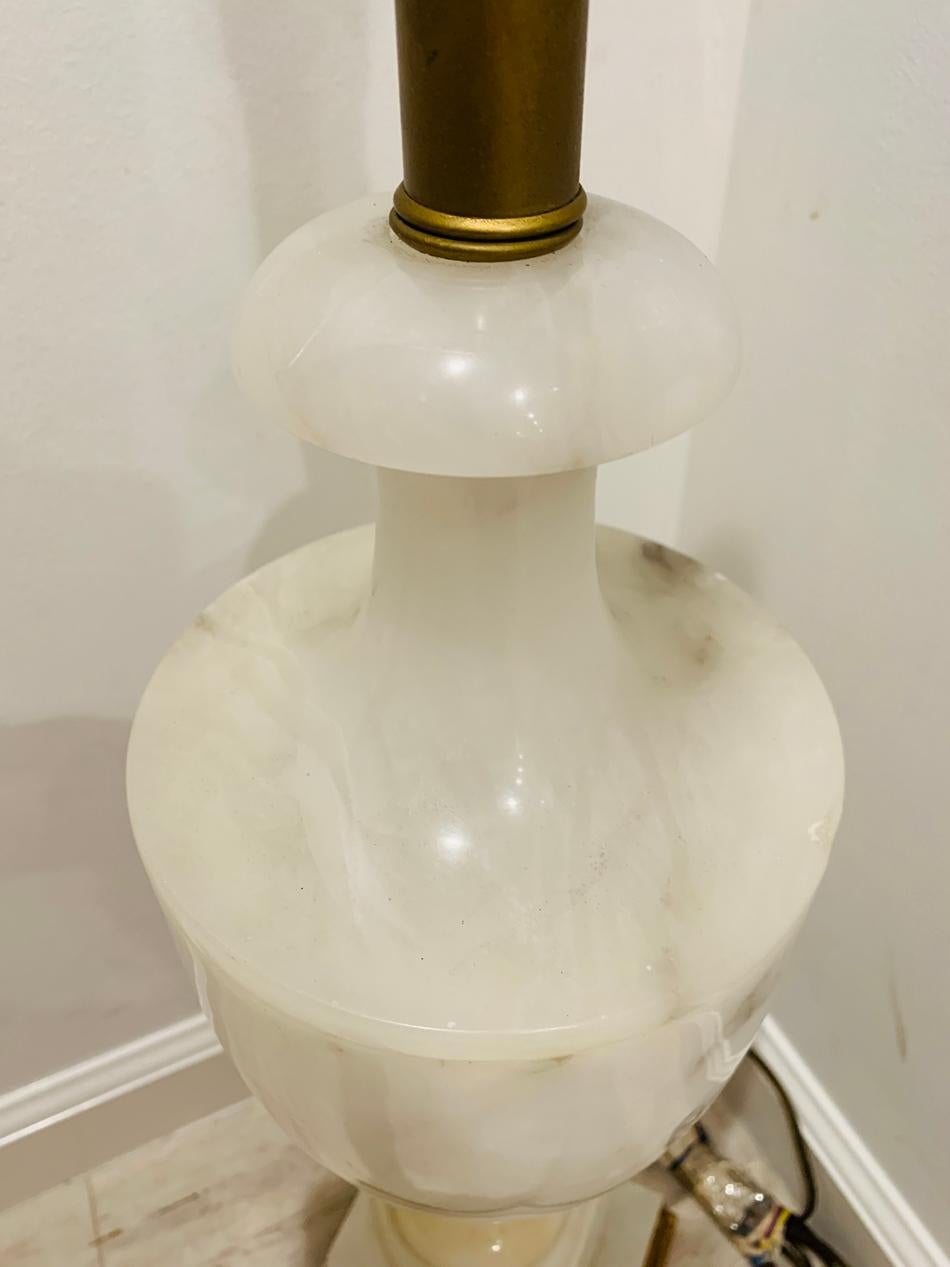 Italian Alabaster Stone Table Lamp  5