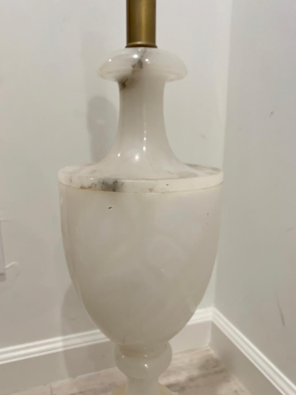 Italian Alabaster Stone Table Lamp  9