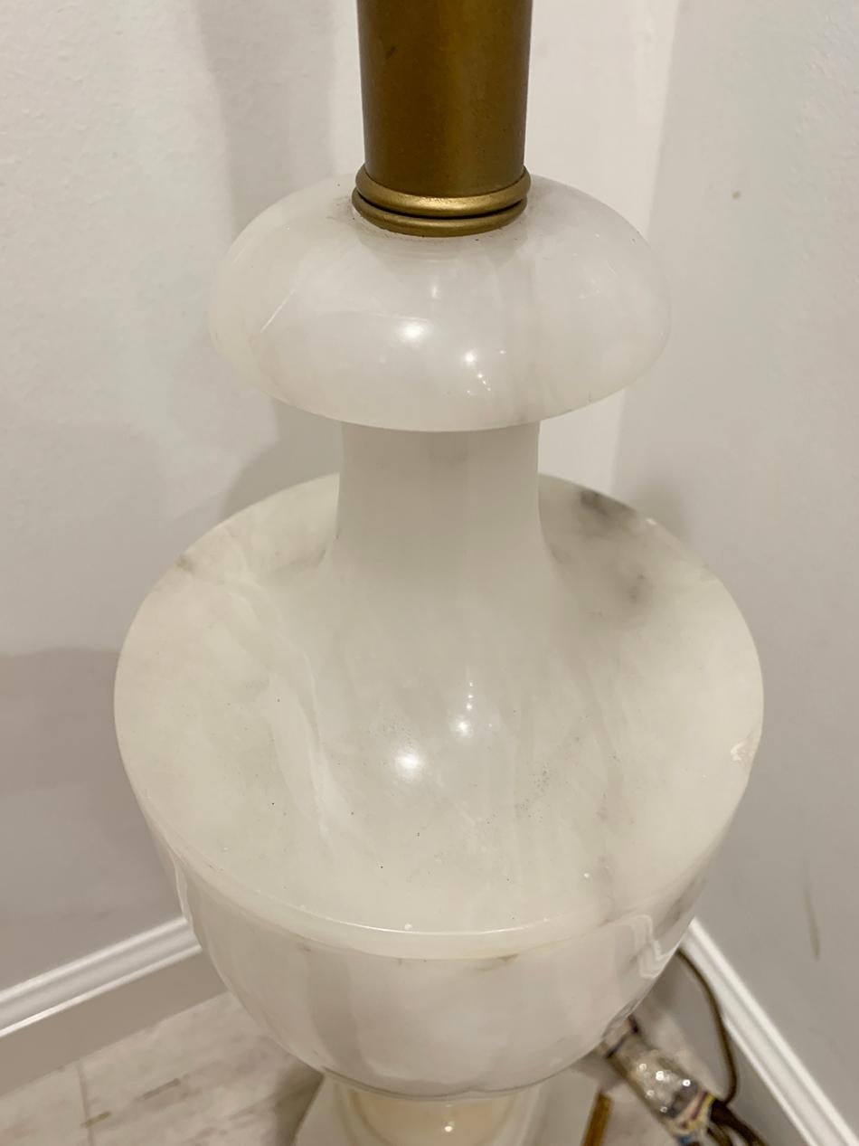Italian Alabaster Stone Table Lamp  14