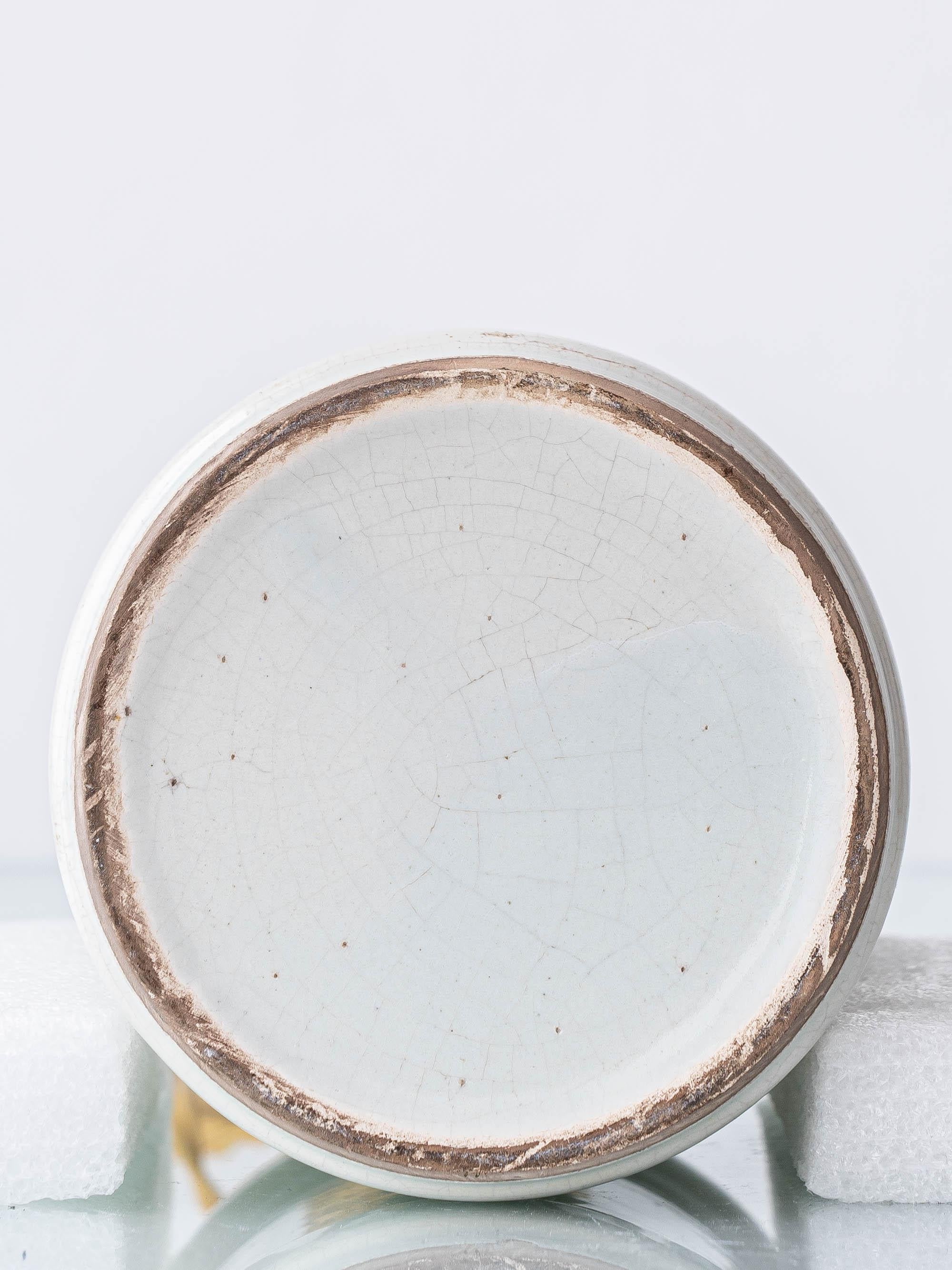 Lampada da tavolo italiana a vaso di Albarello, XIX secolo, Rinascimento in vendita 2