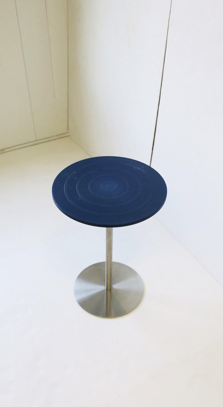 Composition Postmodern Italian Alessi Side Drinks Table by Designer Jasper Morrison, 1998 For Sale