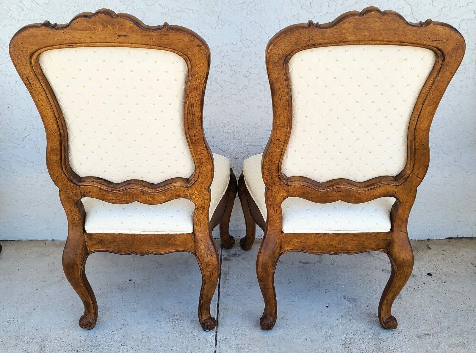 Late 20th Century Italian Alfresco Style Dining Chairs by CENTURY FURNITURE - Set of 4 For Sale