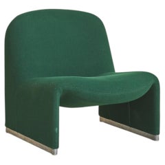 Italian ‘Alky’ Chair in Bottle Green by Giancarlo Piretti for Castelli, 1969