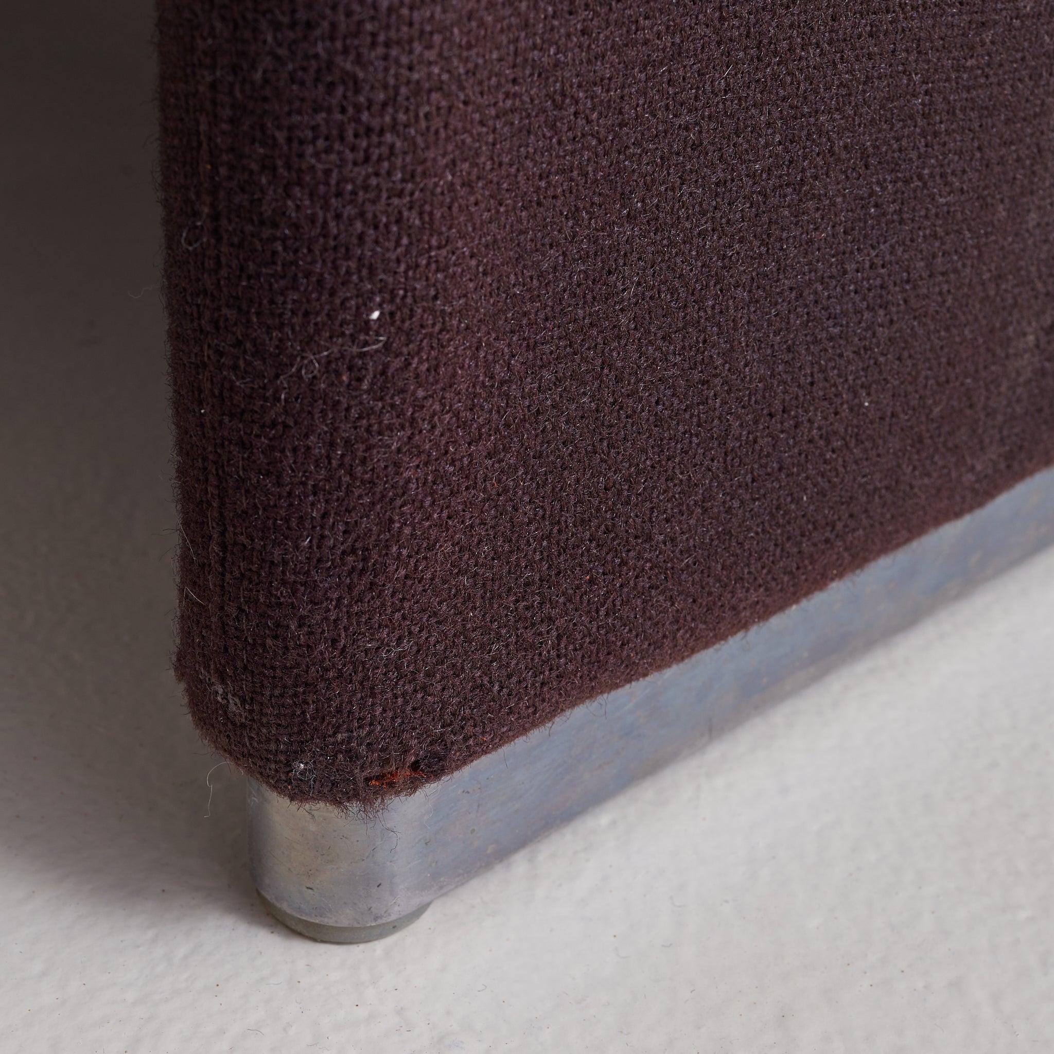 Italienischer Stuhl 'Alky' mit brauner Polsterung von Giancarlo PIretti für Castelli, 1969 im Angebot 3