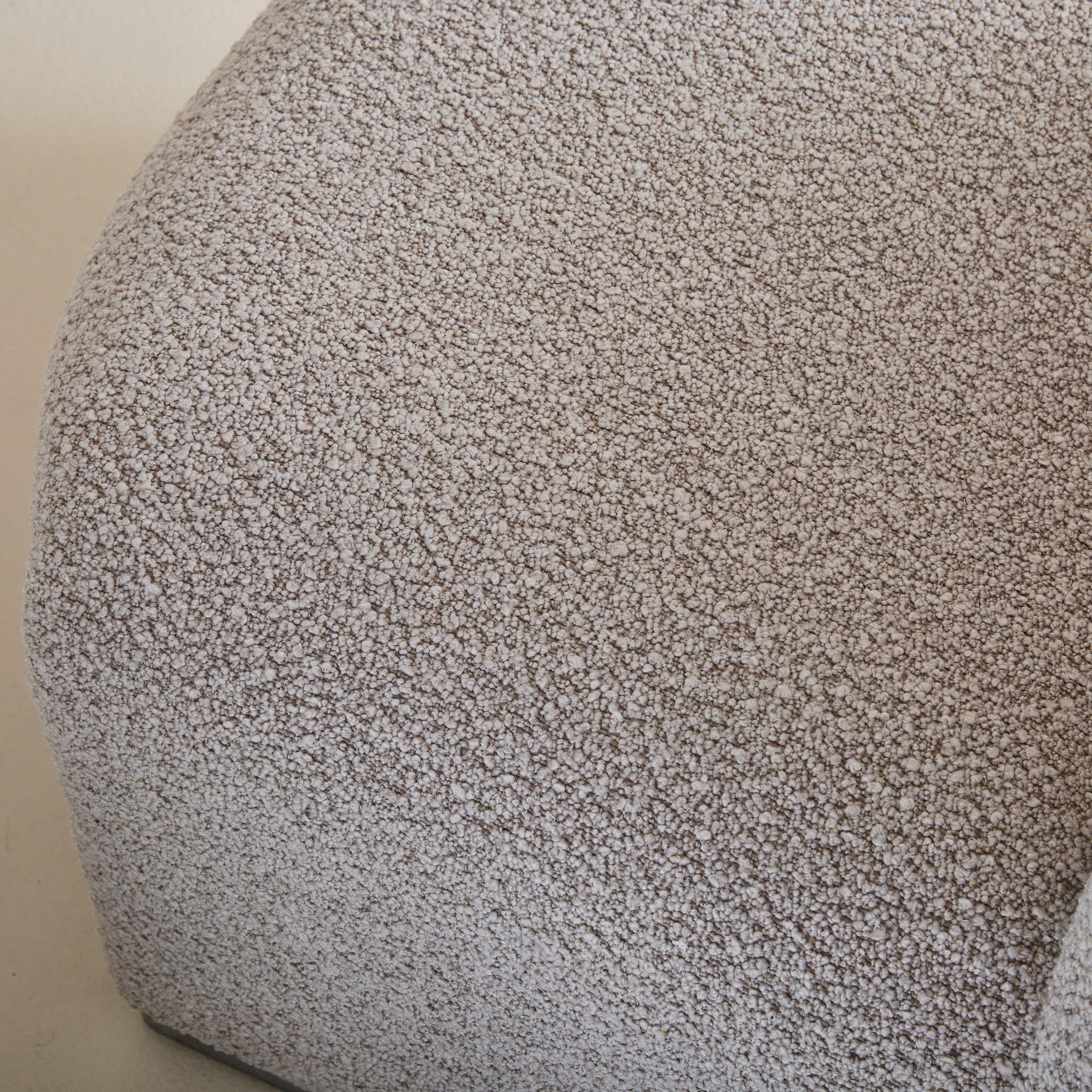 Italienischer Stuhl 'Alky' aus grauem Bouclé von Giancarlo PIretti für Castelli, 1969 im Angebot 5