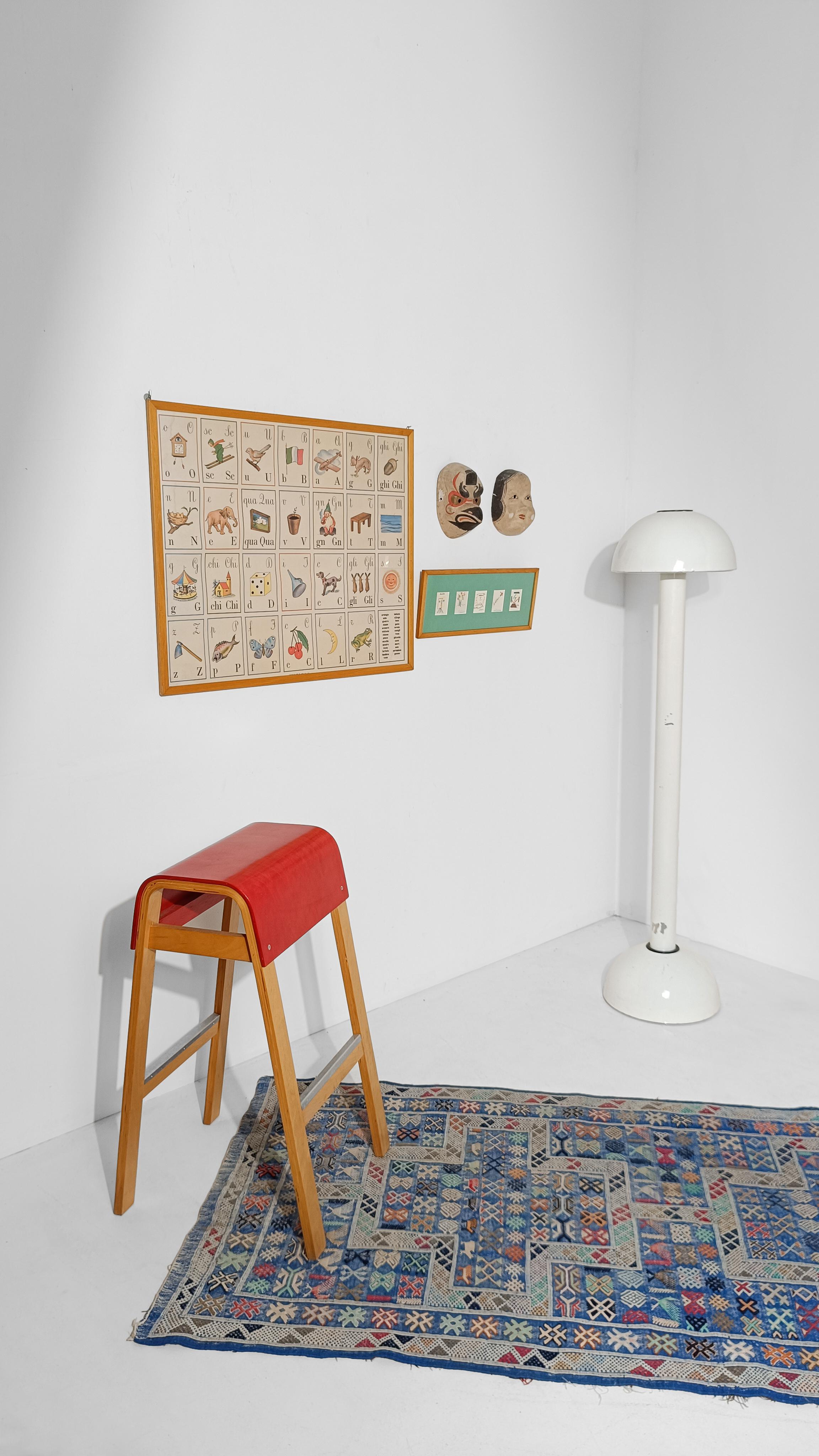 Italian Alphabet Poster printed in Parma by Forme in 1990s For Sale 6
