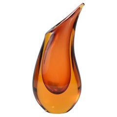 Italian Amber Vase