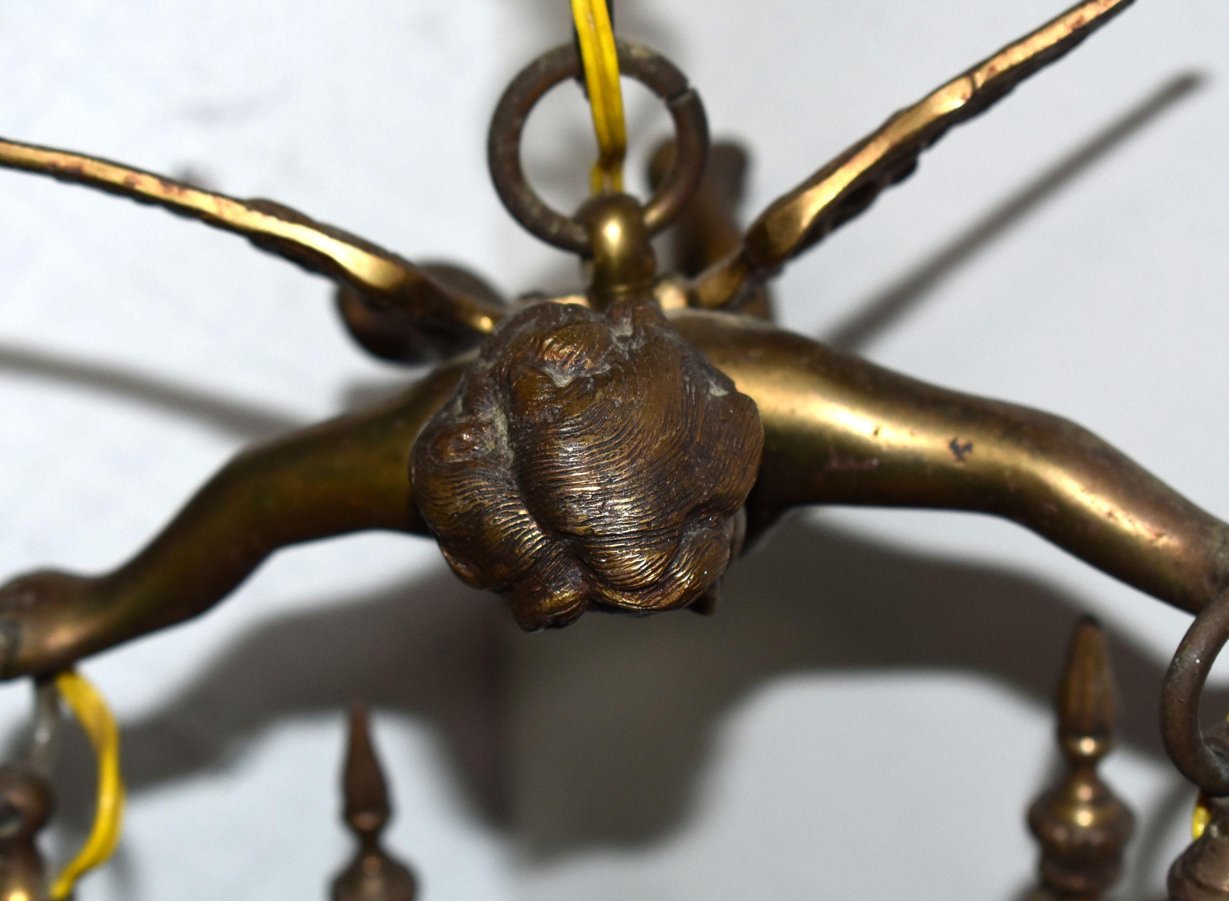 Early 20th Century Italian Angel Sconce