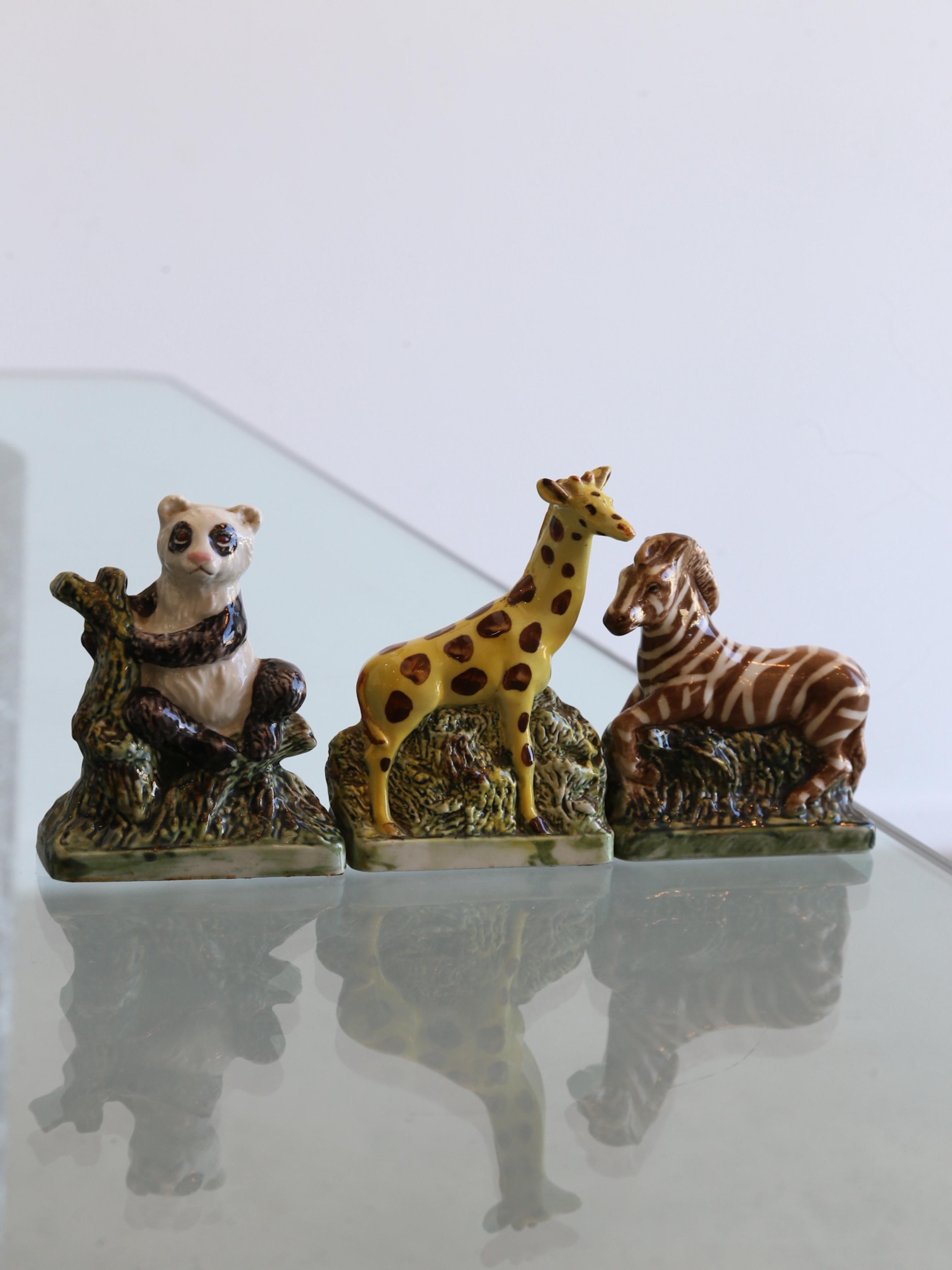 Italian Animal Sculpture Set by Cantine Duca D'asti, 1973 For Sale 3