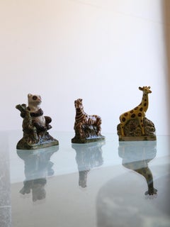 Italian Animal Sculpture Set by Cantine Duca D'asti, 1973