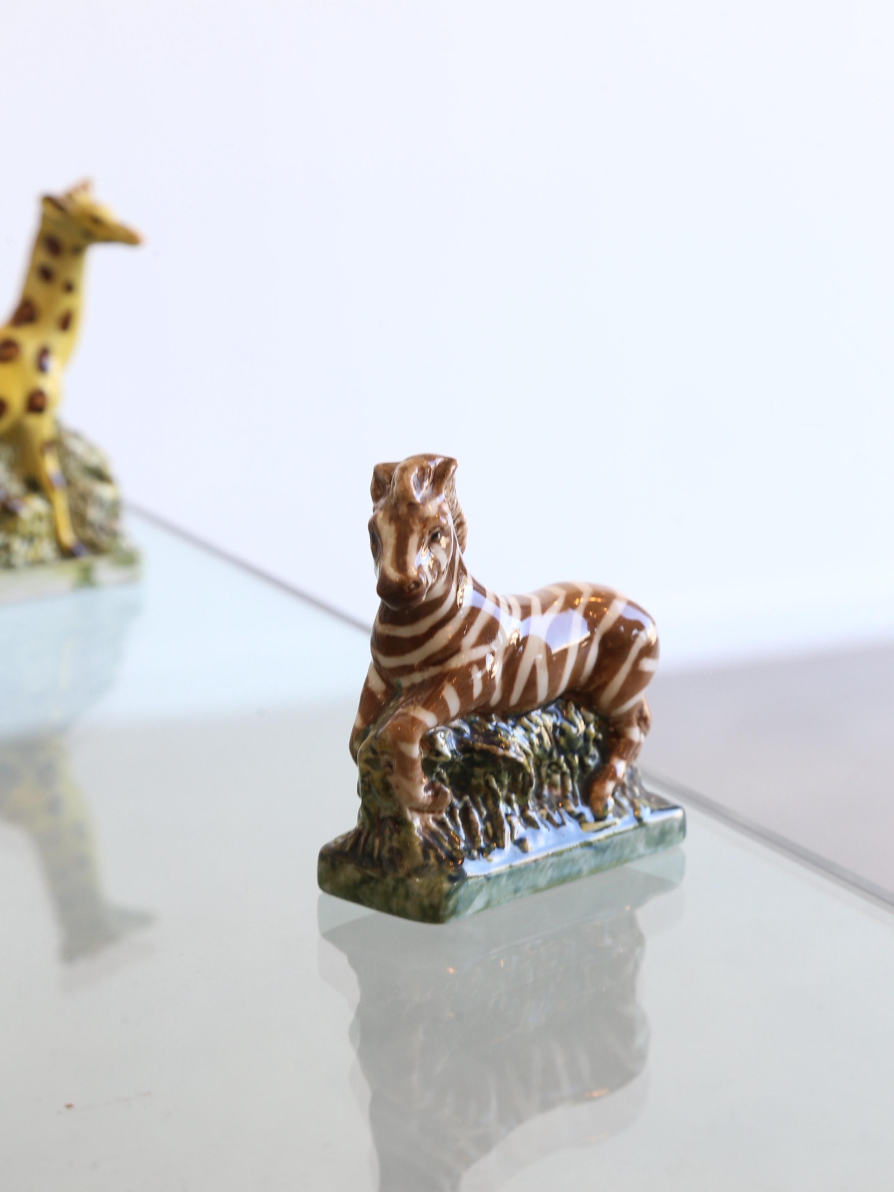 Italian Animal Sculpture Set by Cantine Duca D'asti, 1973 In Good Condition For Sale In Byron Bay, NSW
