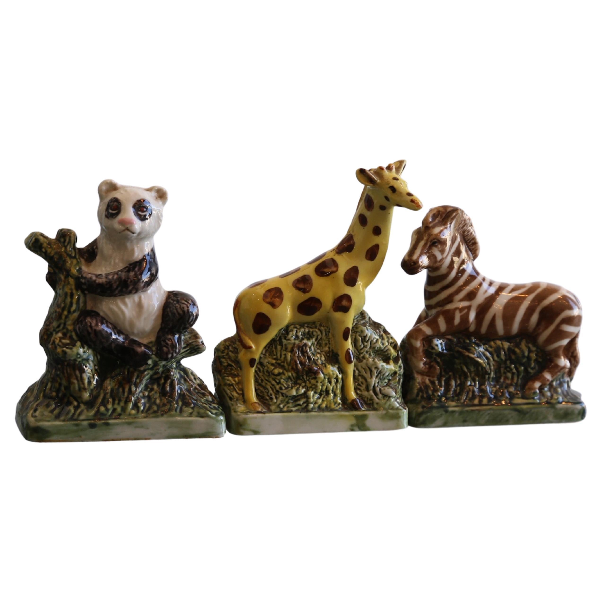 Italian Animal Sculpture Set by Cantine Duca D'asti, 1973 For Sale