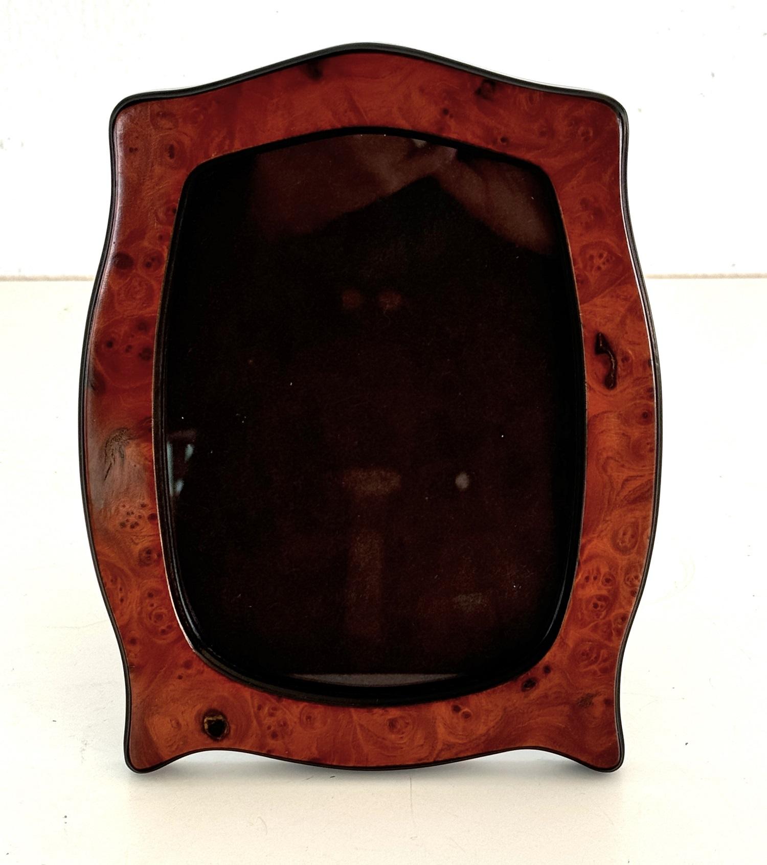 Cadre italien ancien en bois de ronce en vente 5
