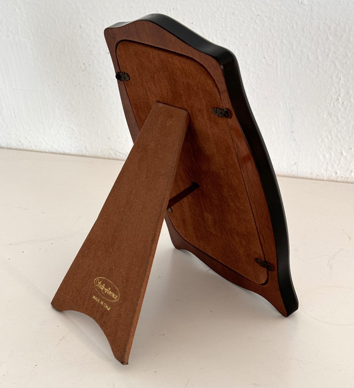 Cadre italien ancien en bois de ronce en vente 3