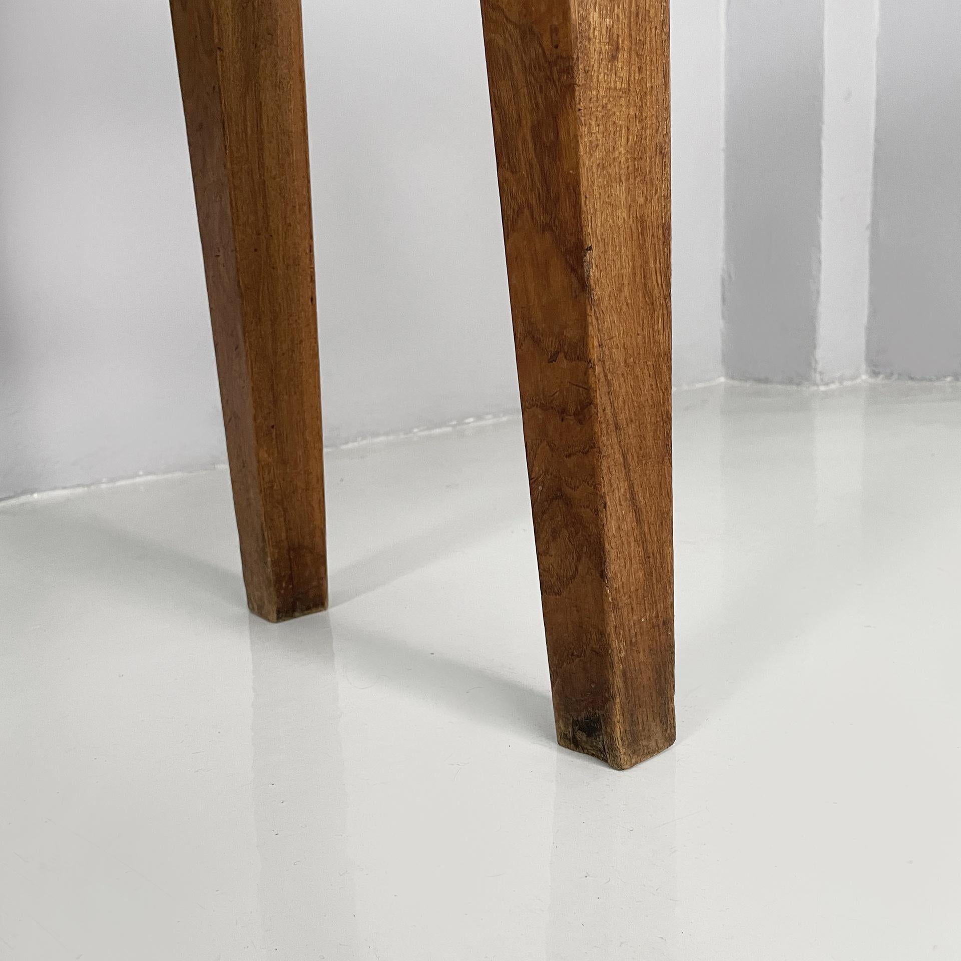 Italian antique console table in wood, 1930s For Sale 10