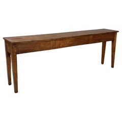 Italian antique console table in wood, 1930s