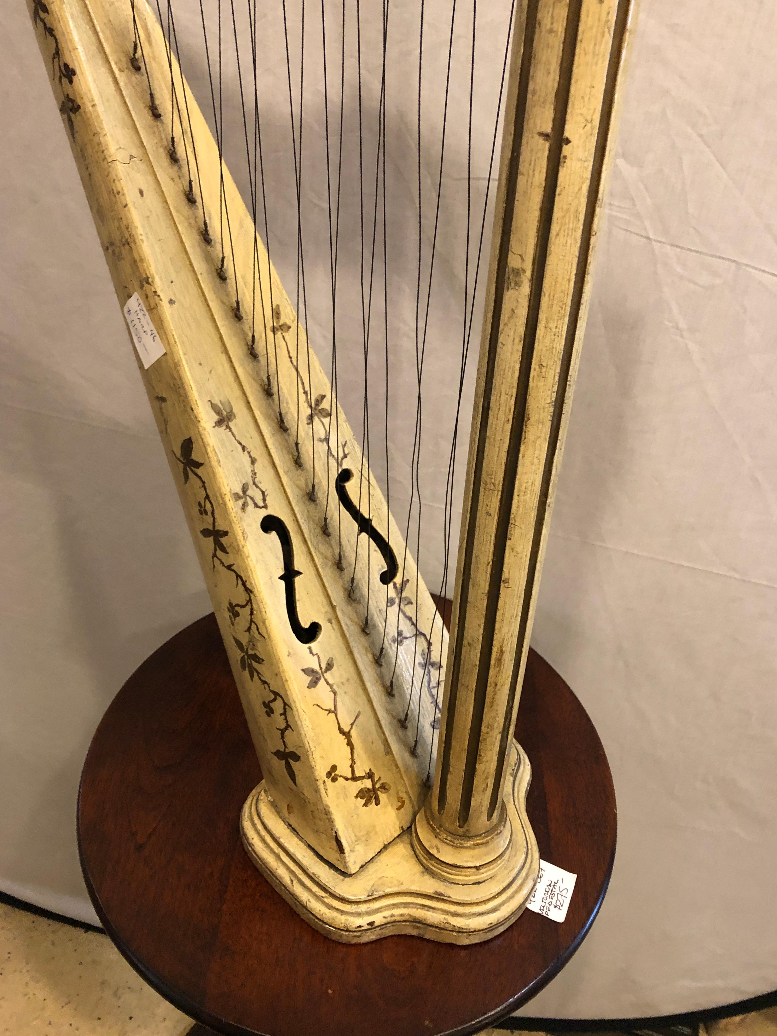 ornate harp