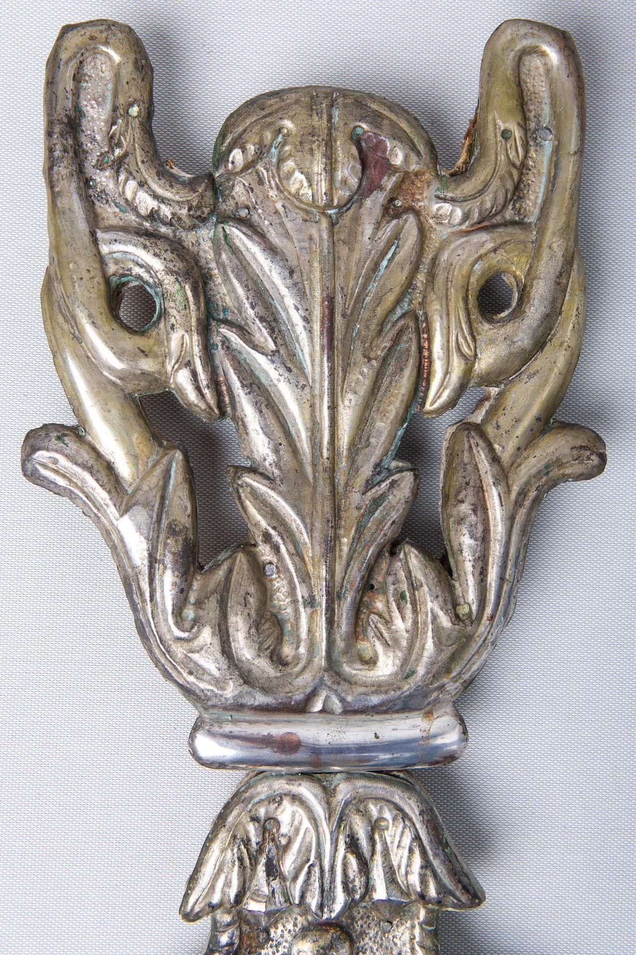 Friso o escultura italiana antigua Plateado en venta