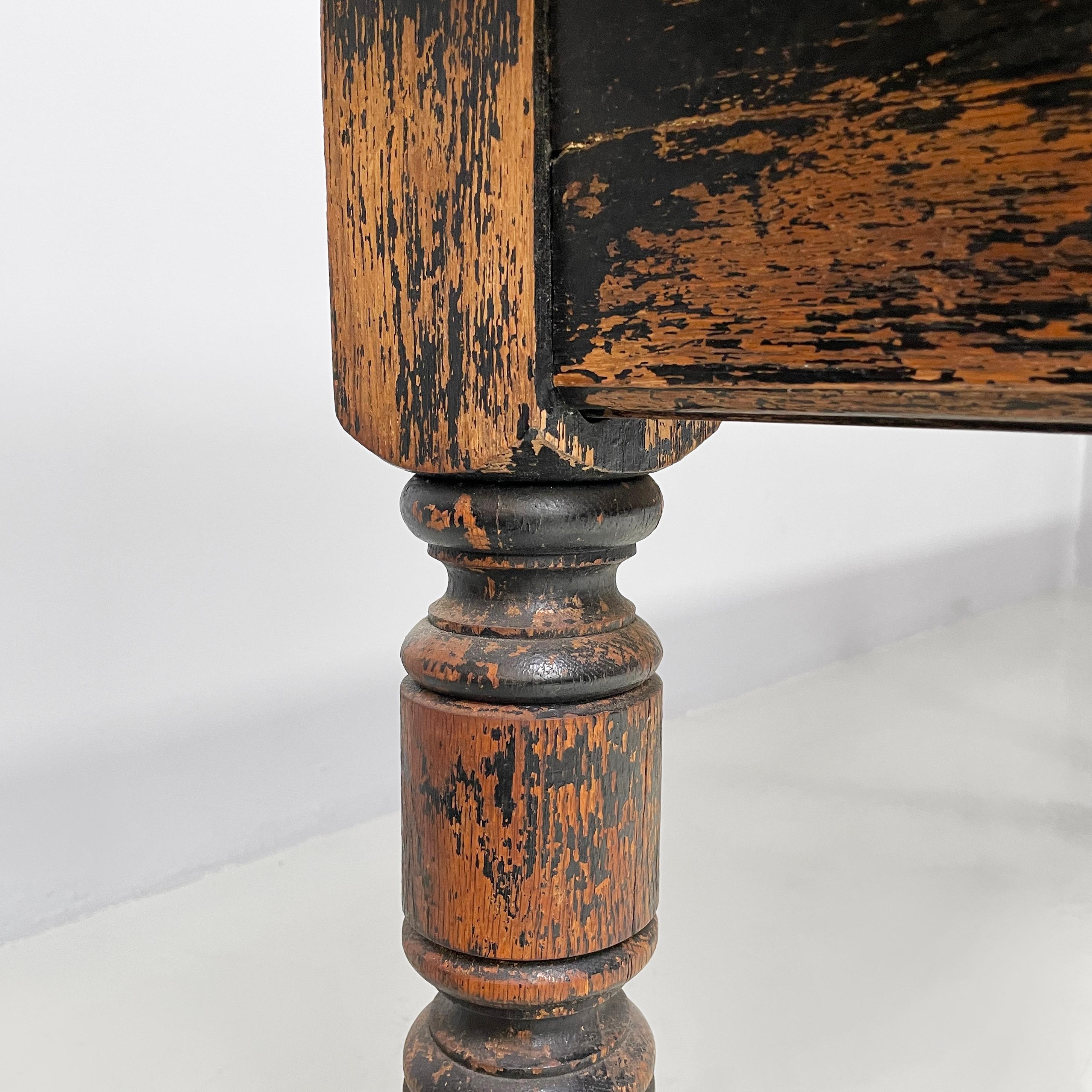 Italienischer antiker großer fratino-Esstisch aus Holz, antik, Mitte der 1800er Jahre im Angebot 11