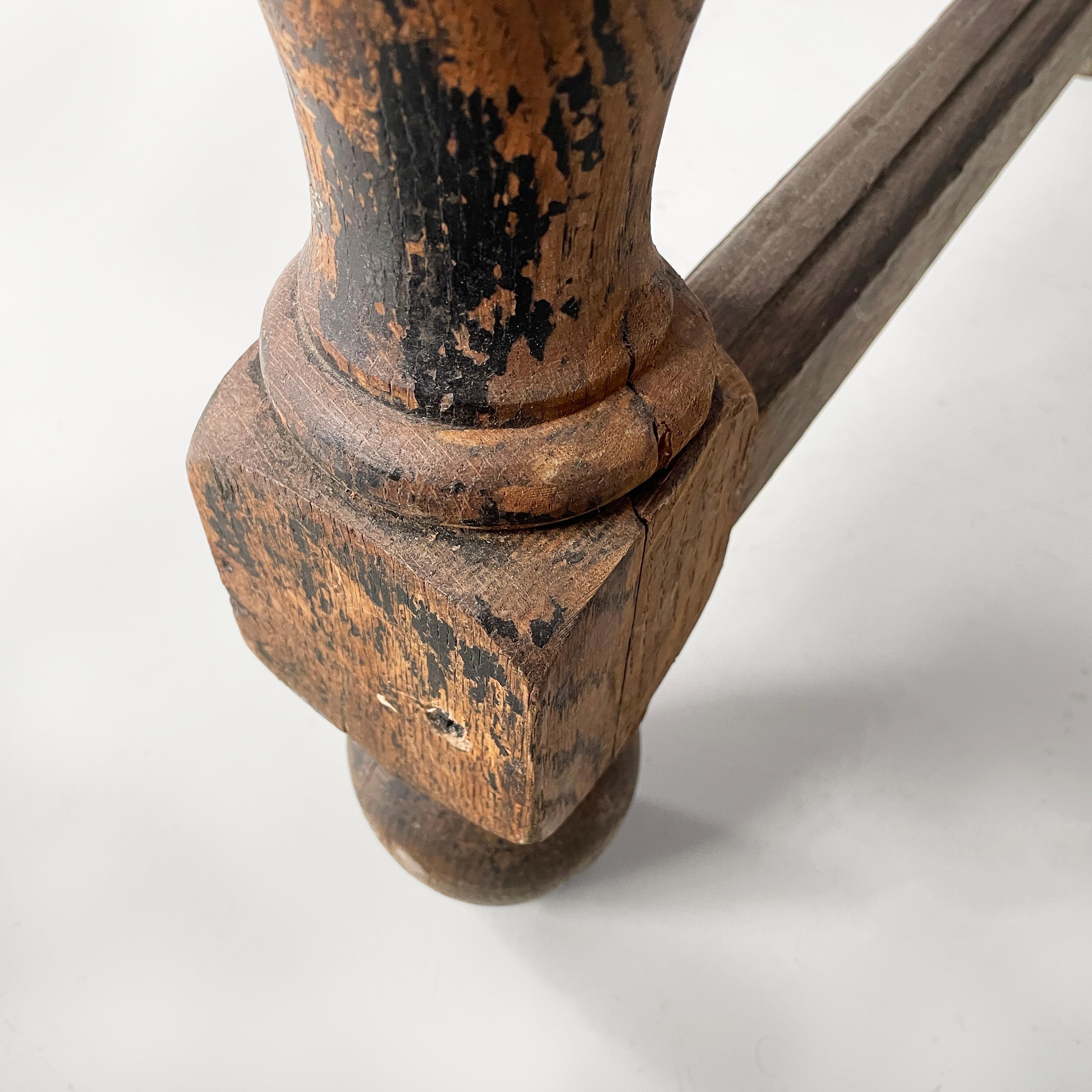 Italienischer antiker großer fratino-Esstisch aus Holz, antik, Mitte der 1800er Jahre im Angebot 15