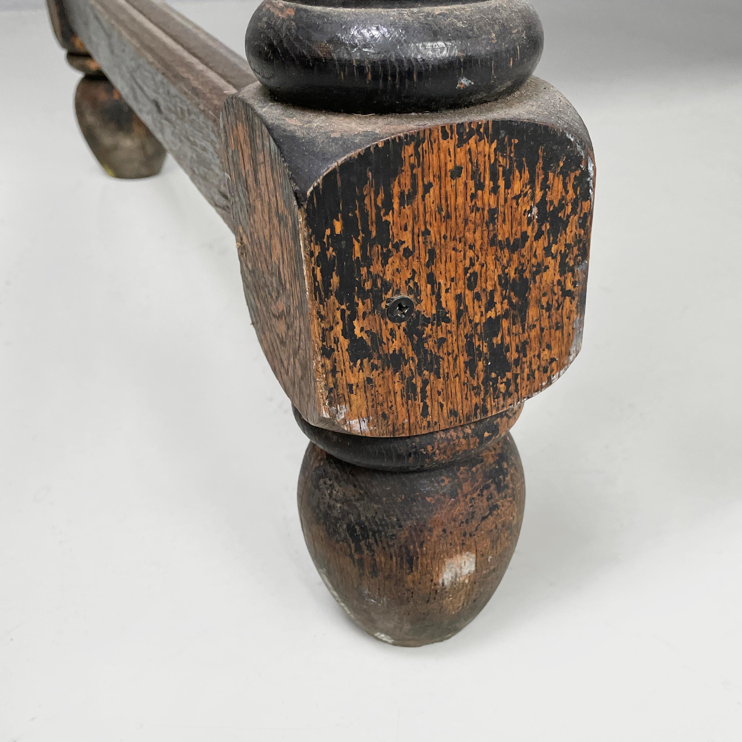 Italienischer antiker großer fratino-Esstisch aus Holz, antik, Mitte der 1800er Jahre im Angebot 16
