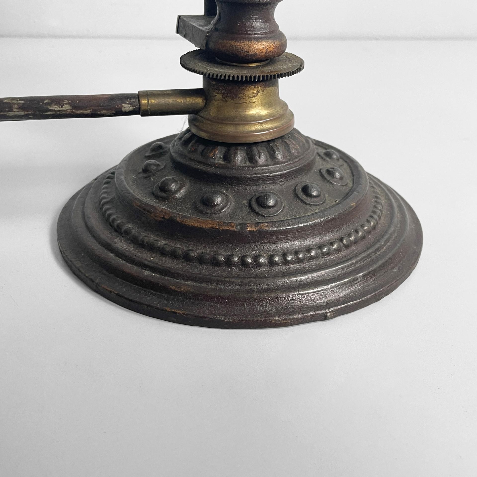 Italian antique mechanical tellurium in brass and cast iron, mid 1800s For Sale 6