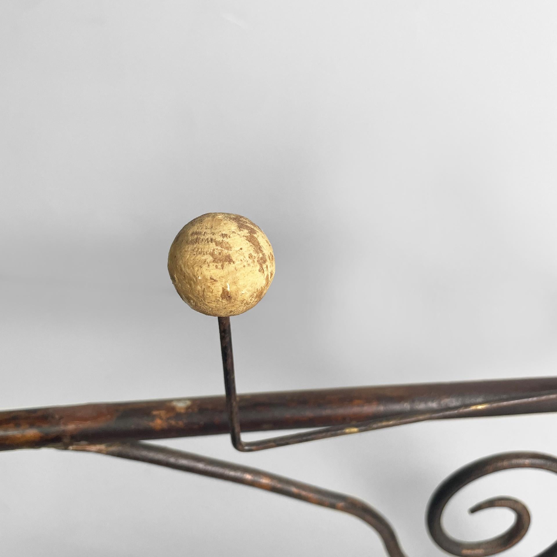 Italian antique mechanical tellurium in brass and cast iron, mid 1800s For Sale 10