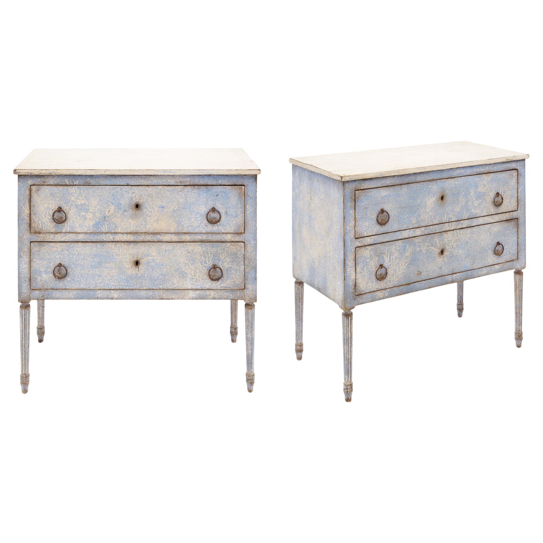 Italian Antique Painted Chests For Sale