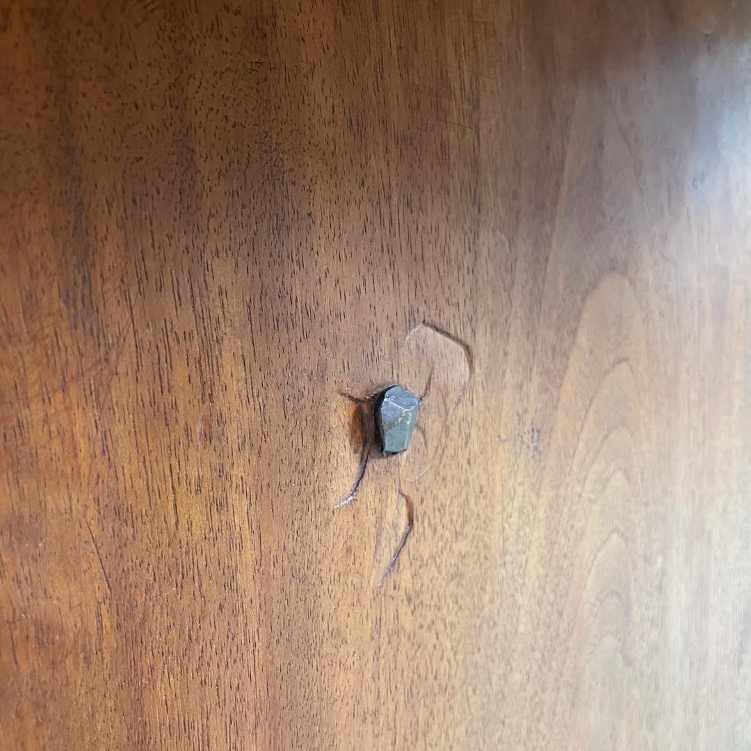Panca italiana antica in legno con gambe decorate, 1800 in vendita 6