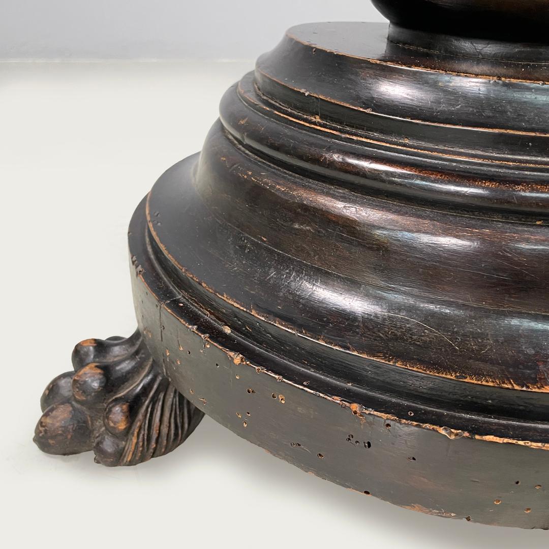 Table basse italienne ancienne avec décorations en guirlande, début des années 1900 en vente 14