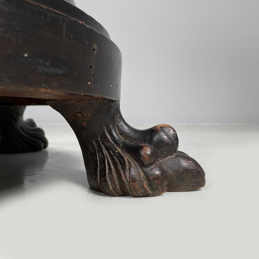 Table basse italienne ancienne avec décorations en guirlande, début des années 1900 en vente 15