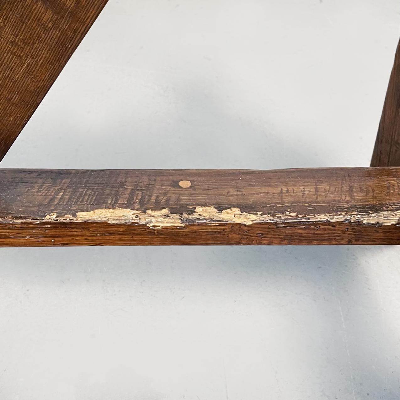 Table italienne ancienne en bois Fratino avec tiroir, années 1900 en vente 9