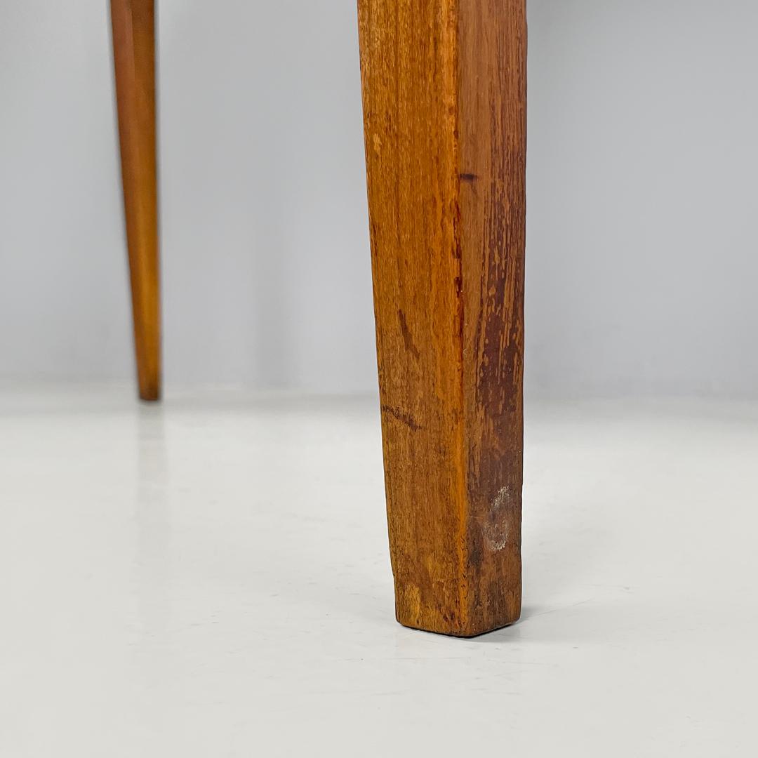 Table d'écriture italienne ancienne en bois avec fermeture et clé en laiton, années 1700 en vente 15