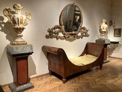 Vasi d'antiquariato Luigi XIV in lacca e doratura