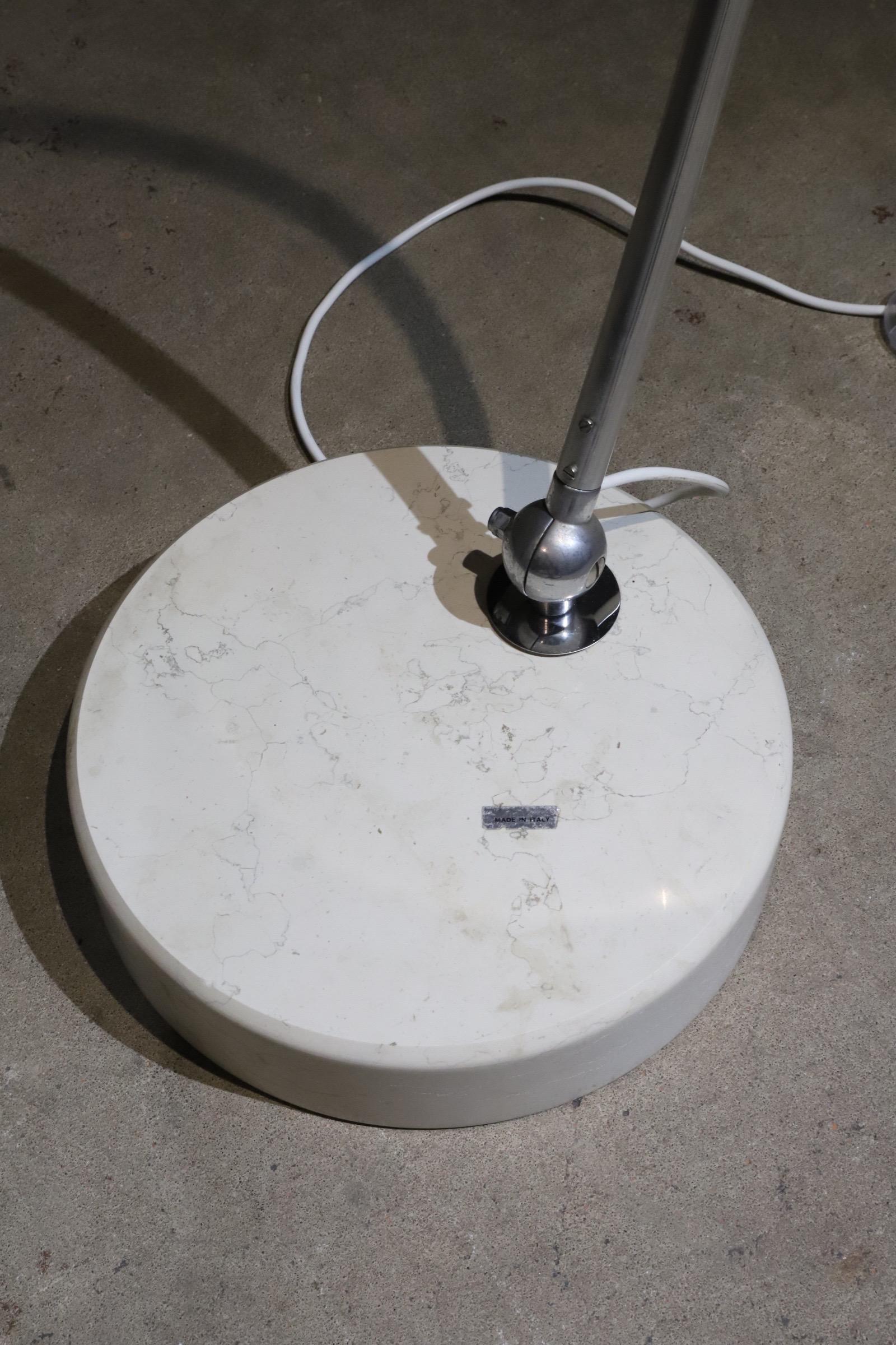 Marble Italian Arc Floor Lamp