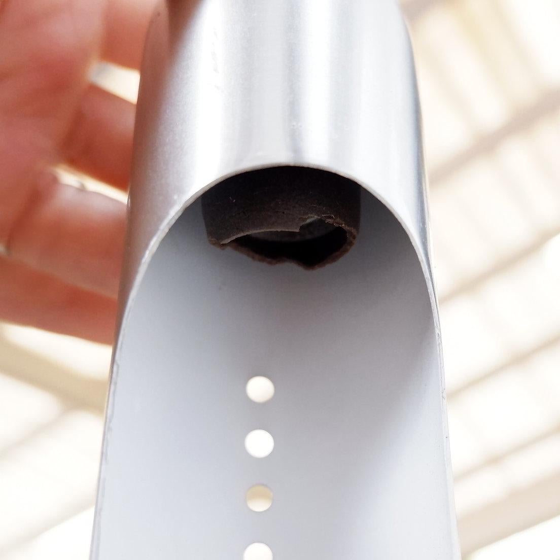 Lampada da terra ad arco italiana con 5 bracci in cromo spazzolato - anni '70 in vendita 8