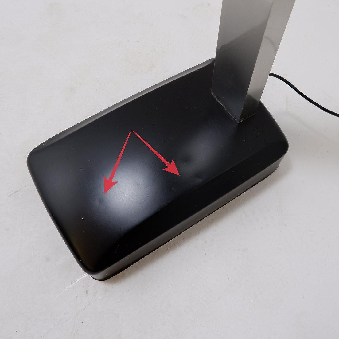 Space Age Lampada da terra ad arco italiana con 5 bracci in cromo spazzolato - anni '70 in vendita