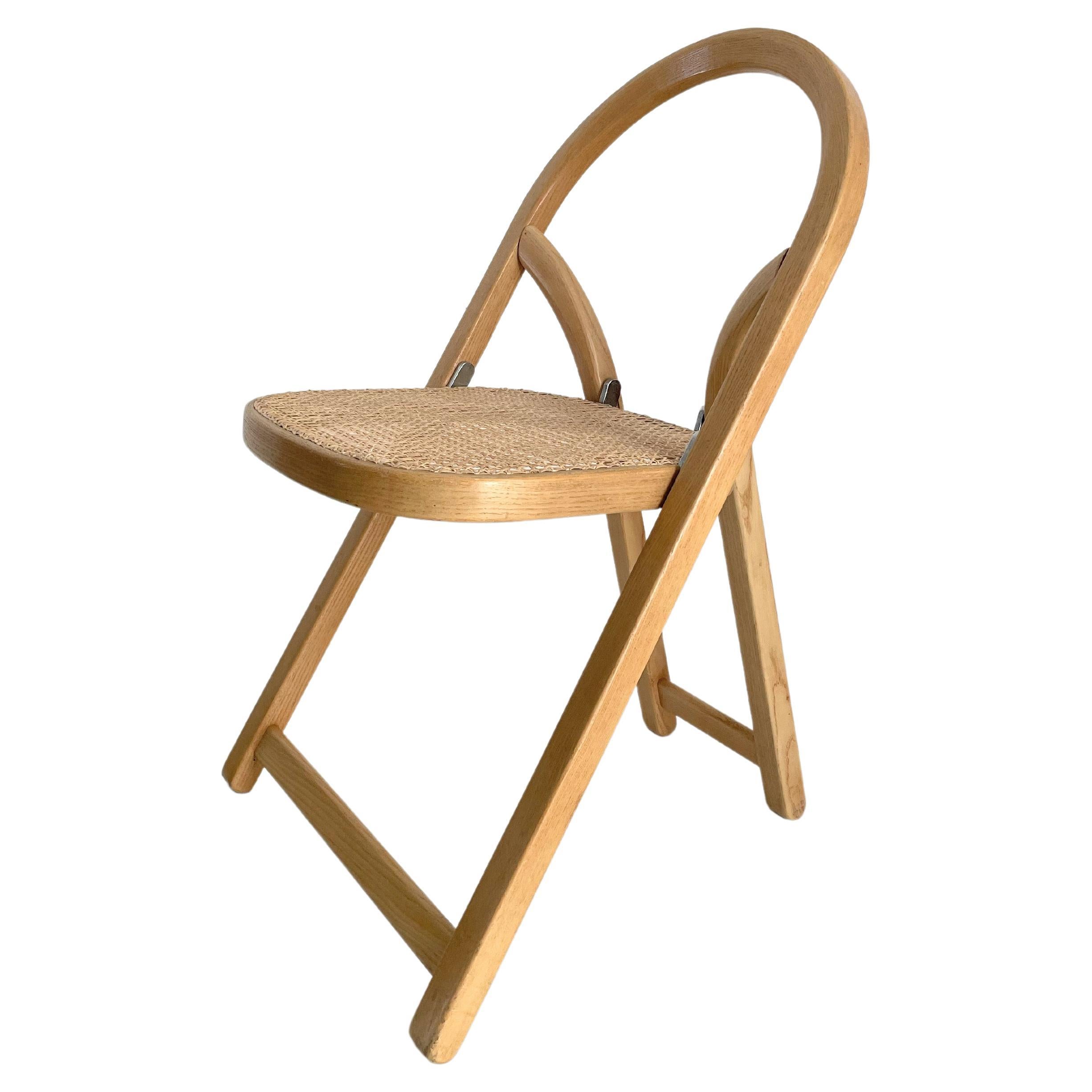 Italian Arca Folding Chair by Gigi Sabadin for Crassevig, 1970s For Sale