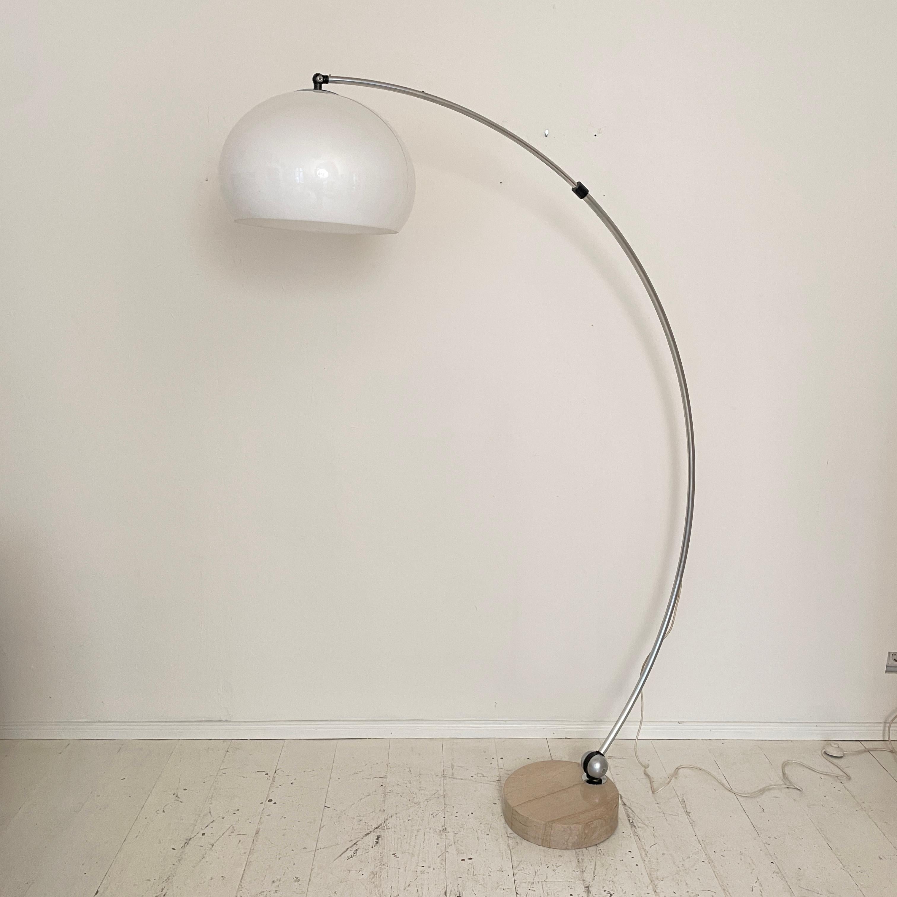 Italian Arch Lamp by Goffredo Reggiani for Guzzini, 1960s 1