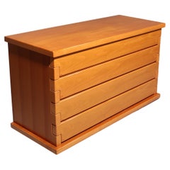 Italian Architectural Chest of Drawers in Ash